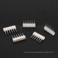 Conector feminino vertical branco de 2,0 mm 6p